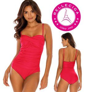 RELLECIGA Strapless One Piece Swimsuit 👄 NEW!!!